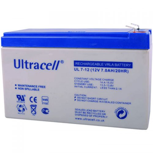 Ultracell Μπαταρία μολύβδου 12V 7Ah