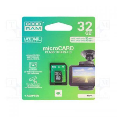 Κάρτα μνήμης GoodRAM M3AA microSDHC 32GB U3 με αντάπτορα