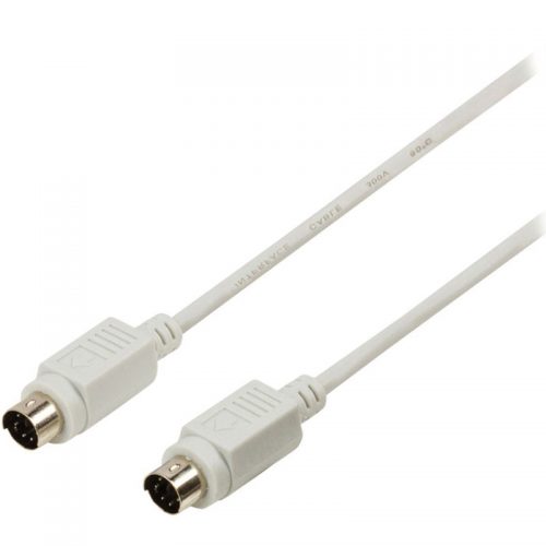 VLCP 51000 I2.00 IVORY PS2 cable PS2 αρσενικό – PS2 αρσενικό