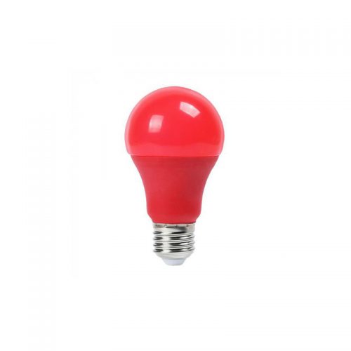 Λάμπα LED E27 9W A60 Κόκκινη V-TAC