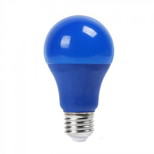Λάμπα LED E27 9W A60 Μπλε V-TAC