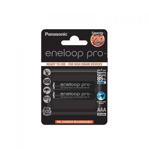 Μπαταρίες Επαναφορτιζόμενες AAA Panasonic Eneloop Pro 950mAh σετ x2