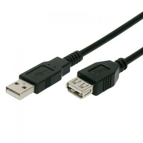 Καλώδιο προέκταση Αρσενικό/Θηλυκό USB 2.0V (480mbp/s) – 1.5m – BLACK