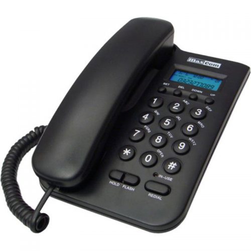 Maxcom επιτραπέζιο τηλέφωνο KXT100 Μαύρο