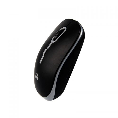 Ασύρματο οπτικό ποντίκι 1600DPI Μαύρο-Γκρι Powertech