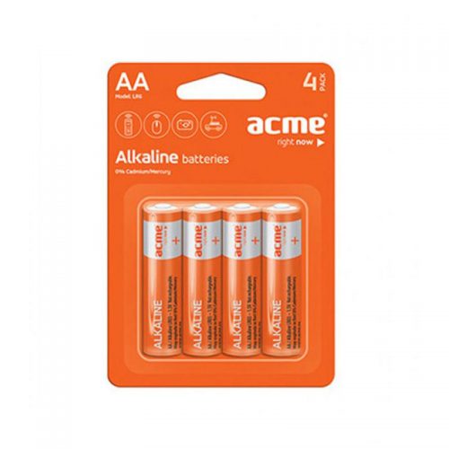Acme Μπαταρία αλκαλική AA 1.5V 4 τμχ