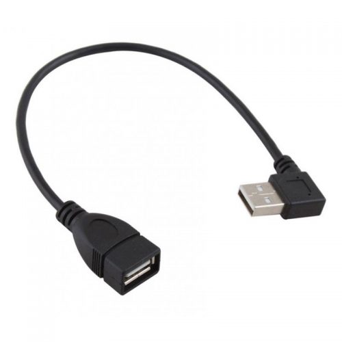 POWERTECH καλώδιο USB 2.0 270° σε USB 2.0 Θηλυκό, 0.2m