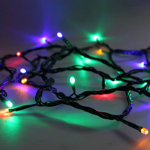 100 LED Πολύχρωμα Χριστουγεννιάτικα Λαμπάκια Με Πρόγραμμα